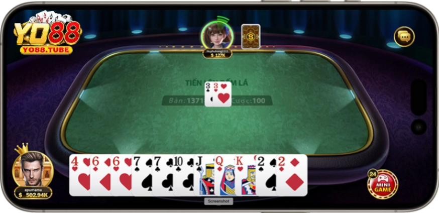 tiến lên đếm lá